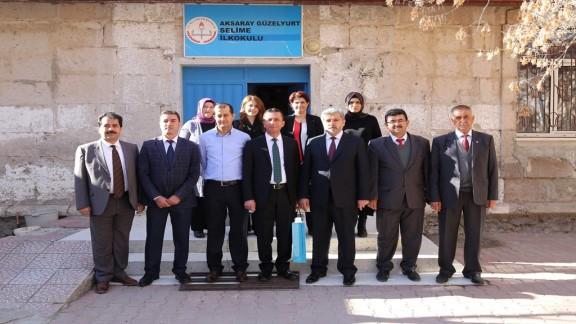 Aksaray Üniversitesinden Selime İlkokuluna Öğretmenler Günü Ziyareti
