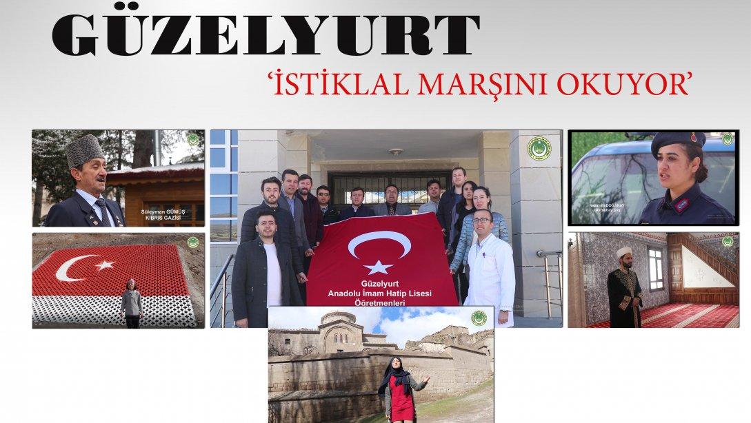 Güzelyurt Anadolu İmam Hatip Lisesi Öğrencilerinin Seslendirdiği İstiklal Marşı Klibi