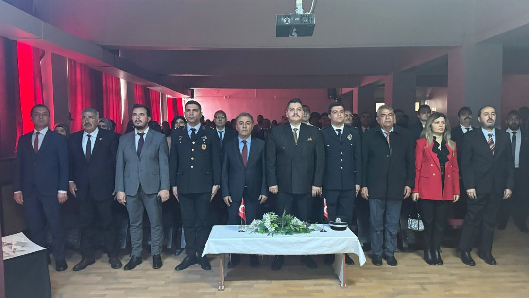 18 Mart Çanakkale Zaferi ve Şehitleri Anma Töreni Düzenlendi.