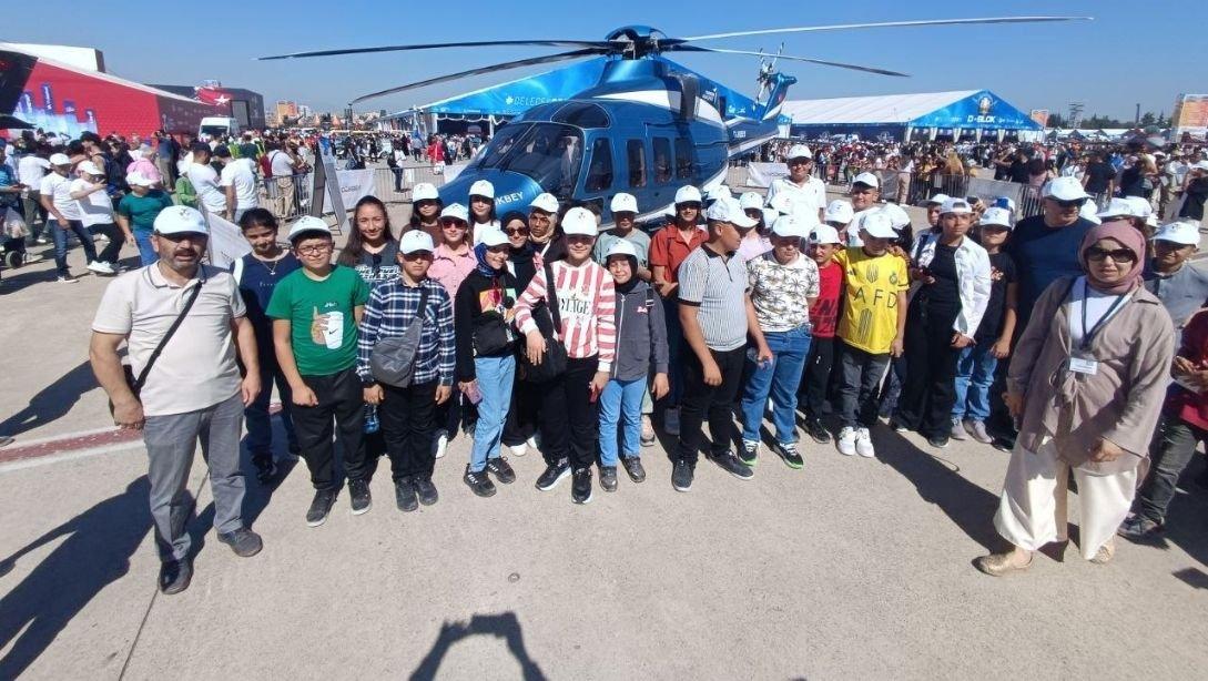 İlçemiz Okullarından Selime Ali Abay Ortaokulu, Adana'da Düzenlenen Teknofest'e Gezi Gerçekleştirdi